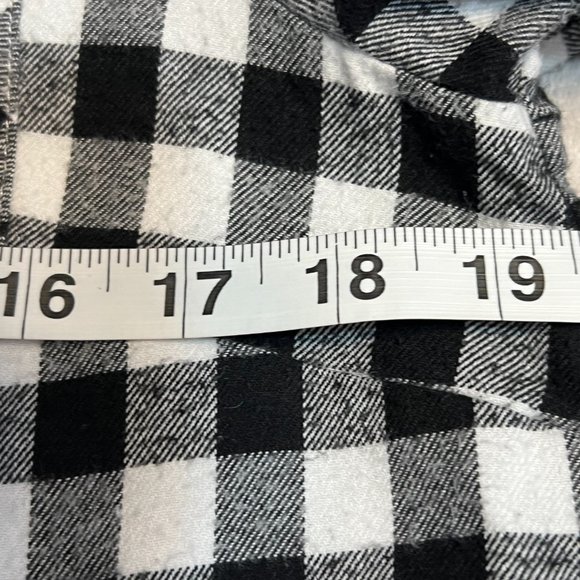 Sherish  Women's Dress Shirt Button Down Gingham Size S Long Sleeve - Picture 4 of 5